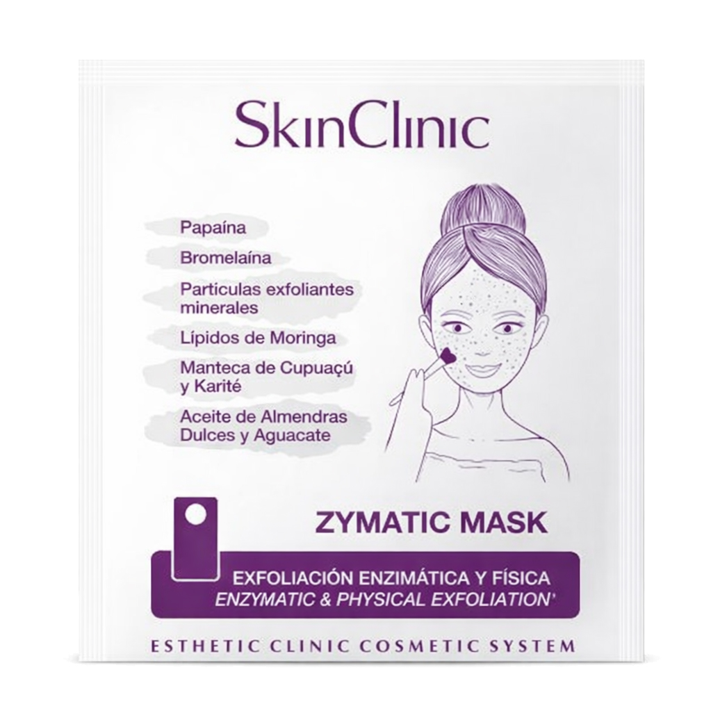 Уцінка! Відлущувальна маска для обличчя SkinClinic Zymatic Mask, 5 мл (саше)