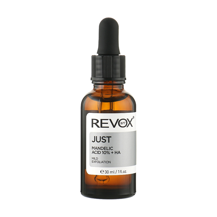 Відлущувальна сироватка для обличчя Revox B77 Just Mandelic Acid 10% + HA Mild Exfoliation, 30 мл
